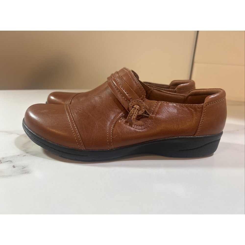 NEW WITHOUT BOX Clarks Women's Cheyn Madi‎ Brown Tan Tumbleweed Size 8